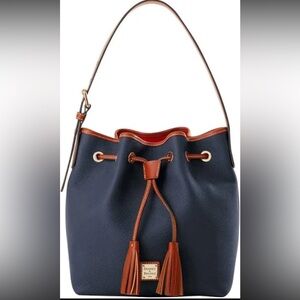 Dooney & Bourke Pebble Grain Aimee Drawstring